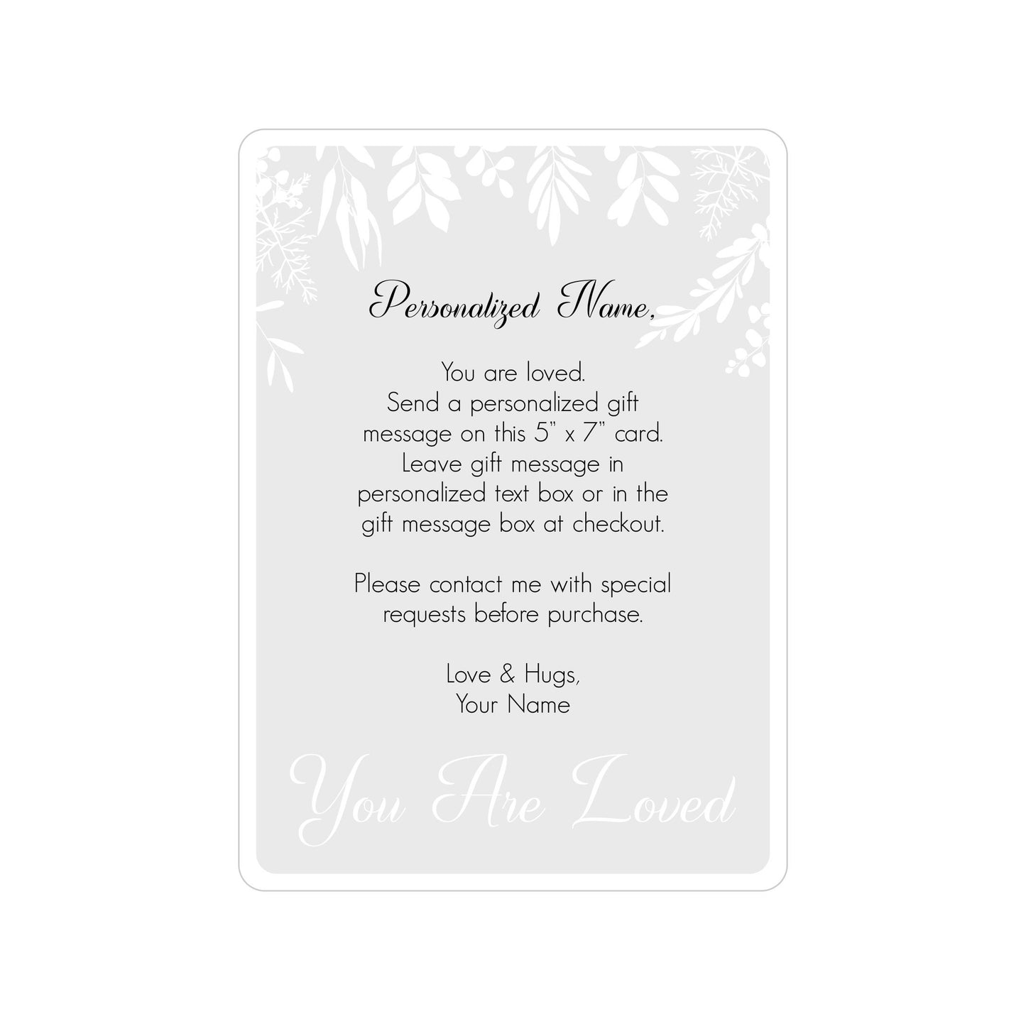 Thinking of You Love & Encouragement Christian Gift Box