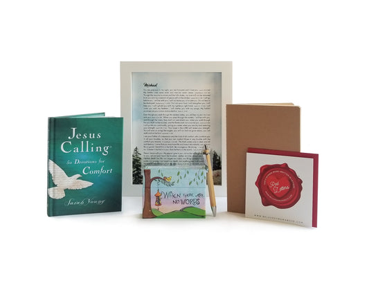 Sympathy Gift Package For Him | God's Letter "I Am With You"