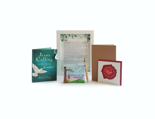 Sympathy Gift Package For Her | God's Letter "I Am With You"