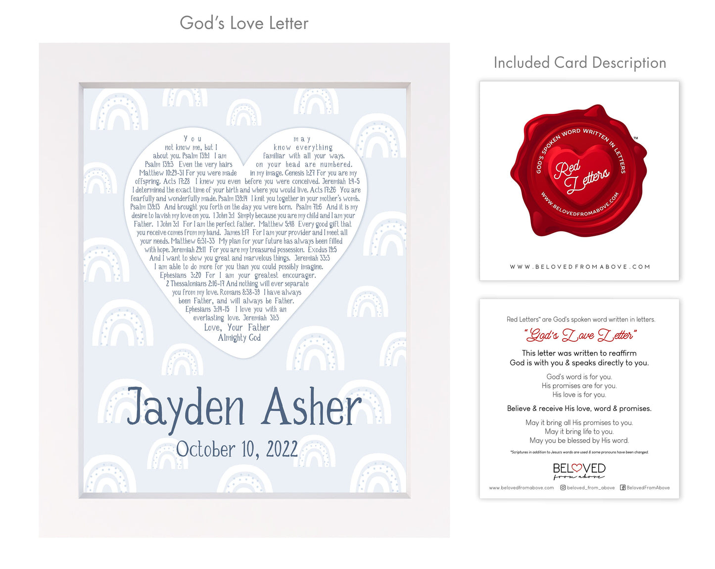 Baby Boy Christian Gift Set