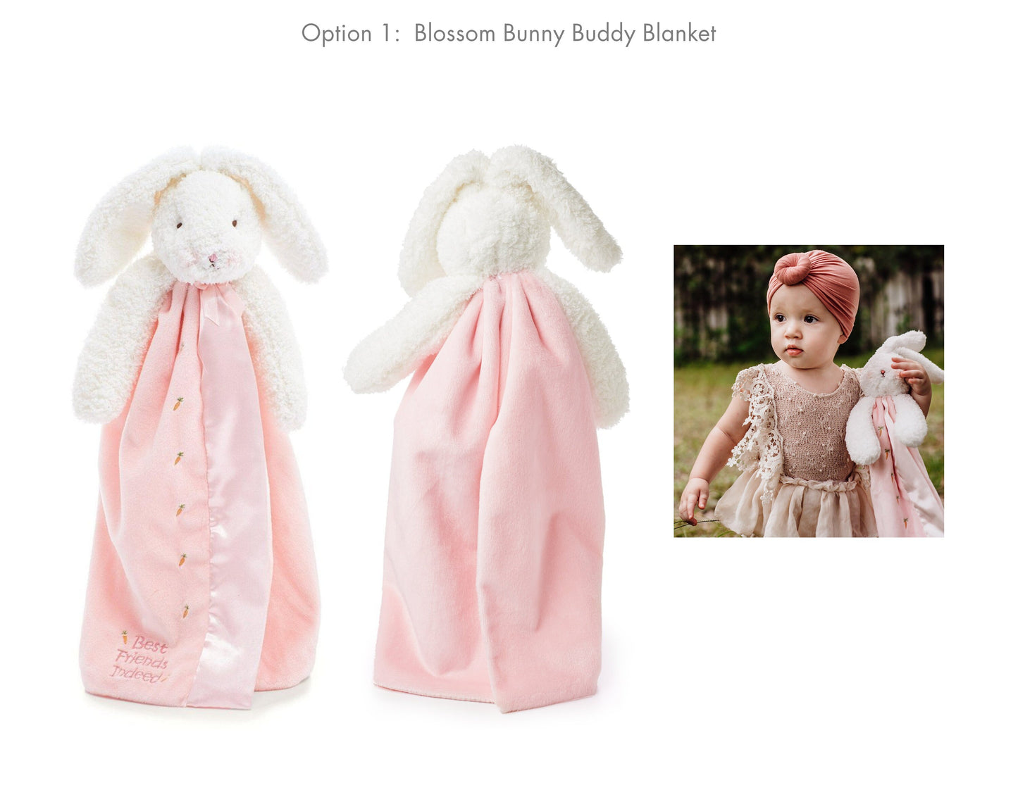 New Baby Girl Bunny Love Blessed Gift Package