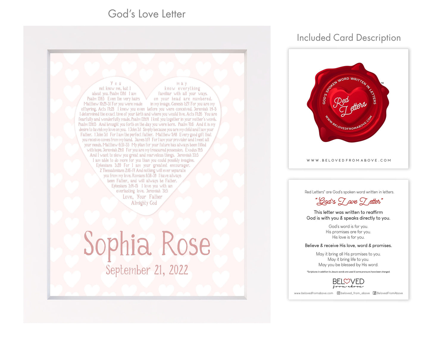 Baby Girl Christian Gift Set