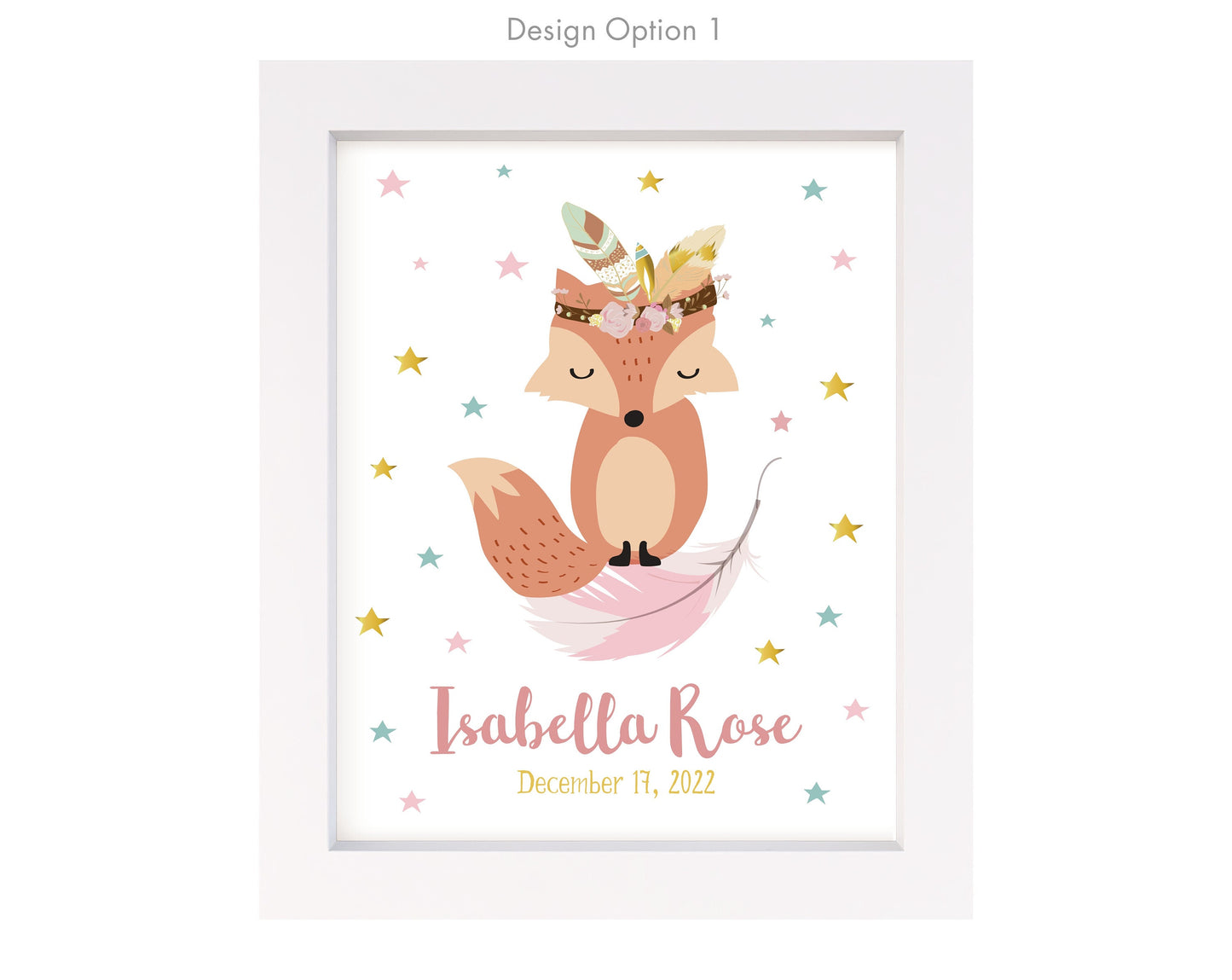Boho Baby Fox Gift Set