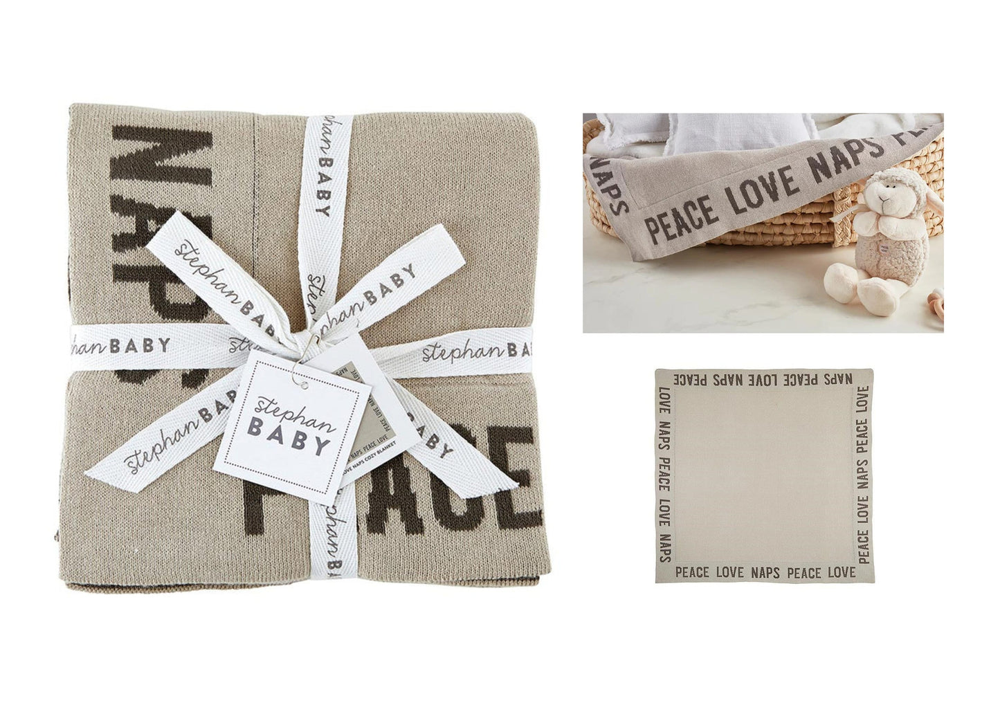 Deluxe Gray Baby Boy Gift Set