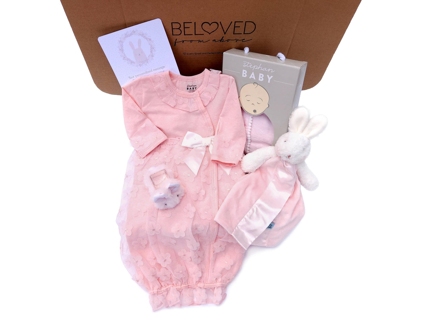 Deluxe Pink Newborn Baby Girl Gift Set