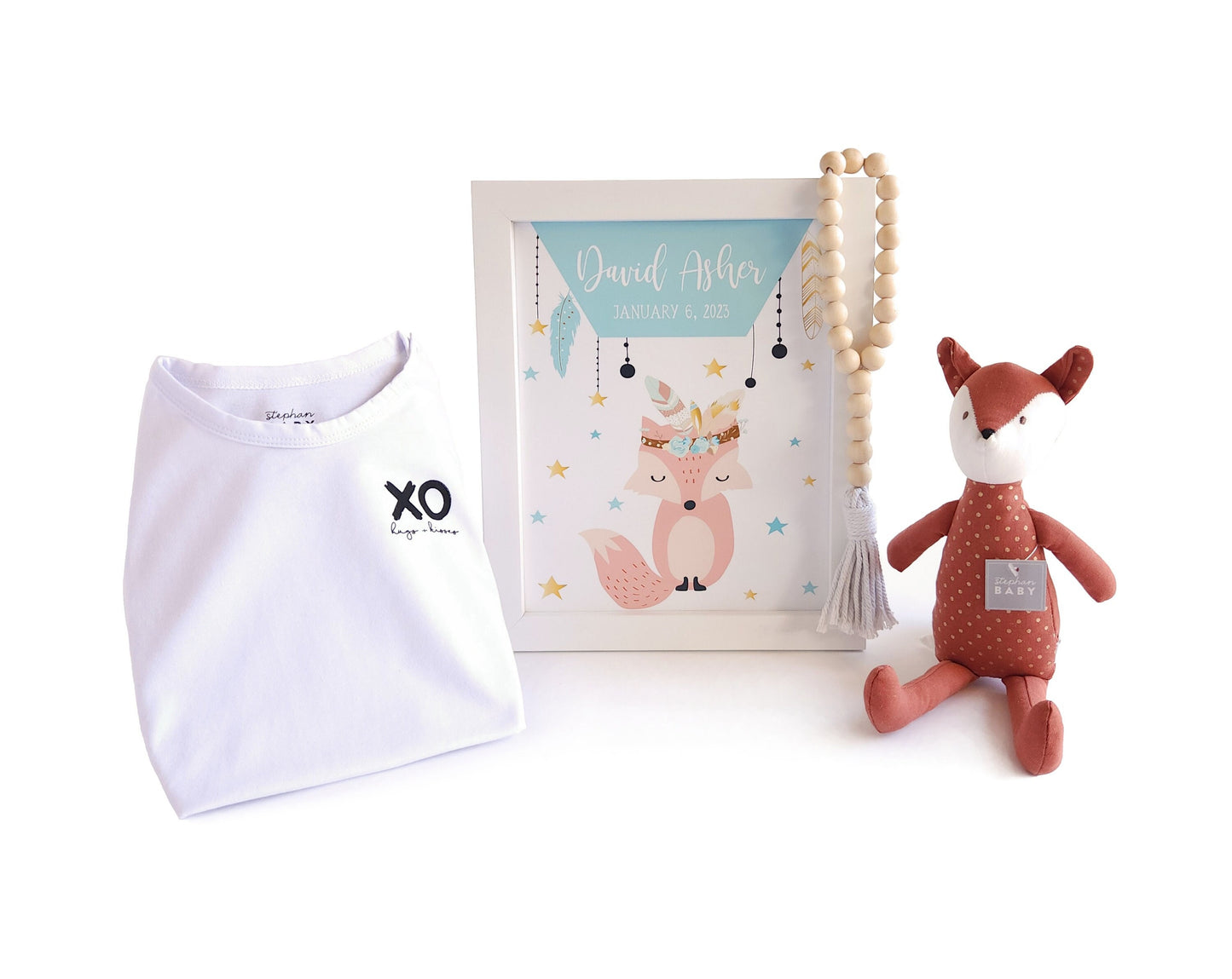 Boho Baby Fox Gift Set