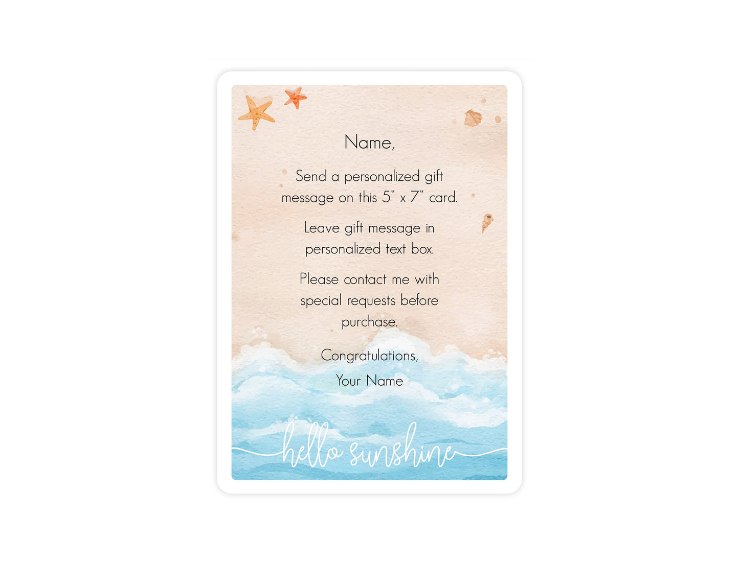 Deluxe Beach Day Gift Package