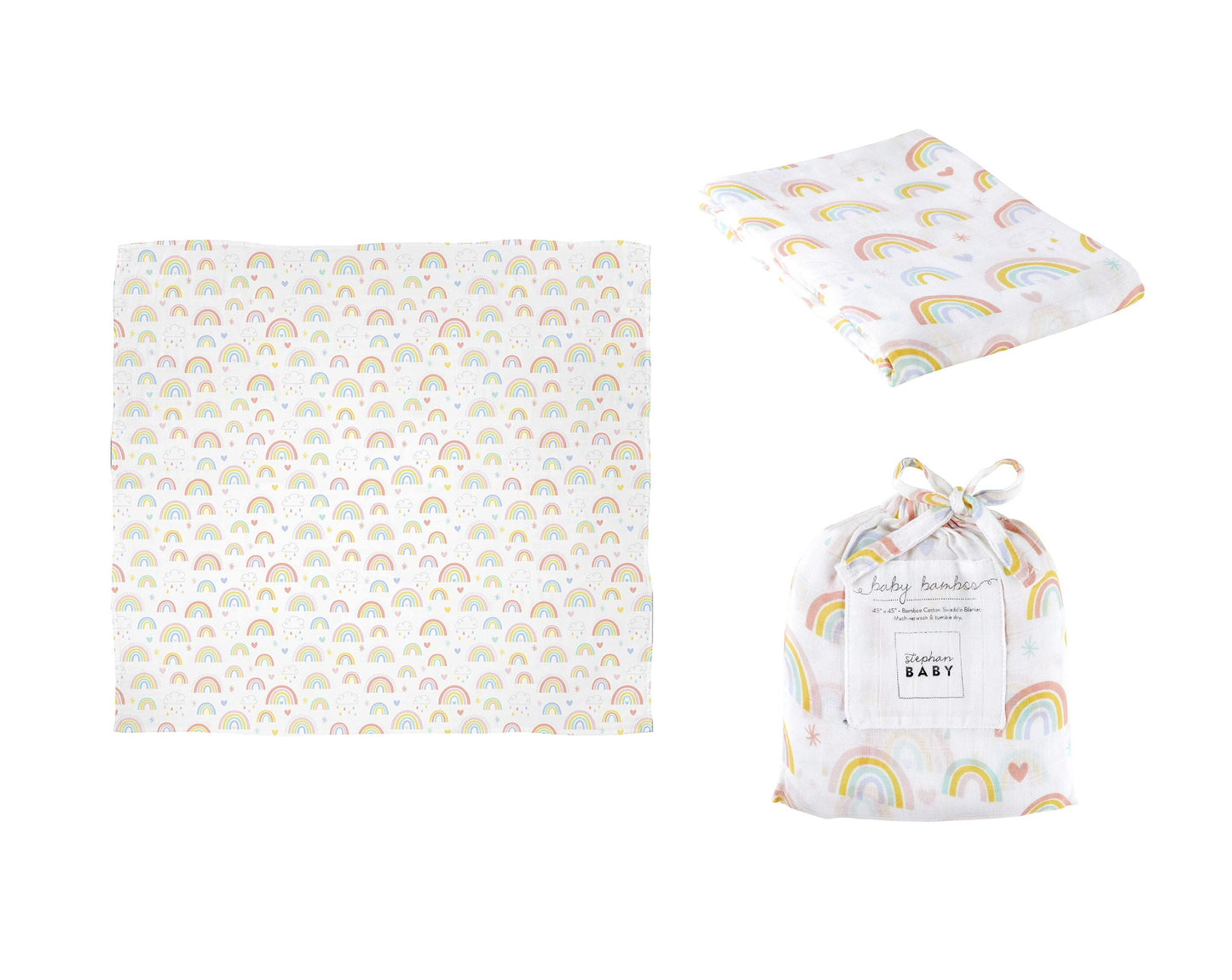 Rainbow-Themed Baby Gift Package