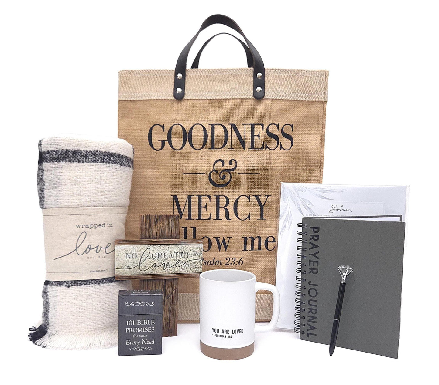 Wrapped in God's Love: Goodness & Mercy Gift Set